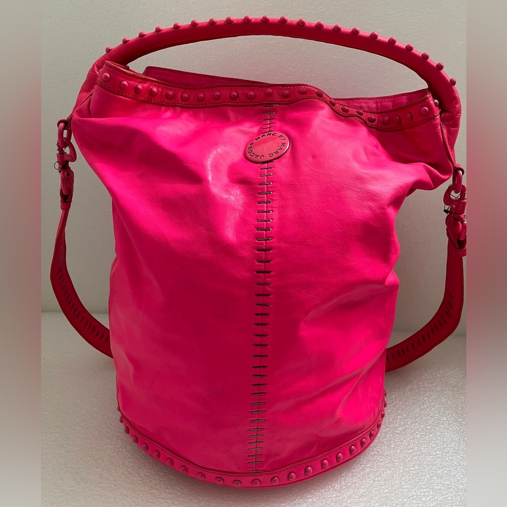 Marc by Marc Jacobs hot Barbie pink tote bag